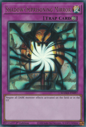 Shadow-Imprisoning Mirror - MAMA-EN097 Ultra Rare 1st Edition