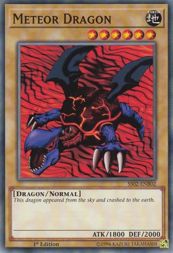 Meteor Dragon - MDP2-EN008 Rare Limited Edition