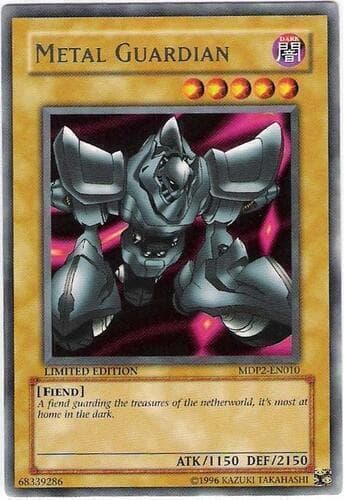 Metal Guardian - MDP2-EN010 Rare Limited Edition