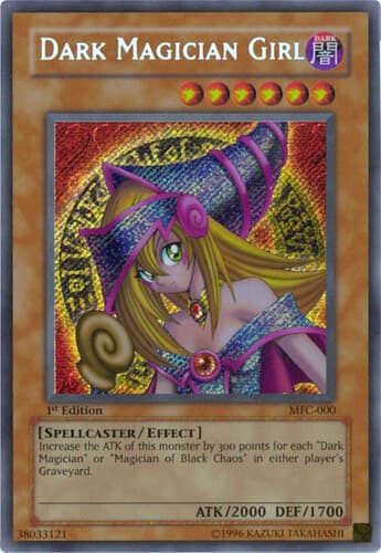 Dark Magician Girl - MFC-000 Secret Rare Unlimited