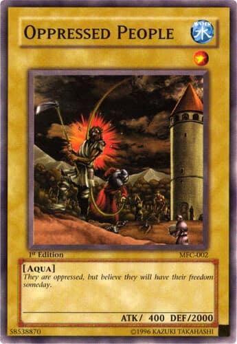 Oppressed People - MFC-002 Common 1st Edition