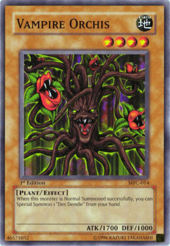 Vampiric Orchis - MFC-014 Common 1st Edition