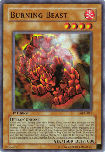 Burning Beast - MFC-016 Common Unlimited