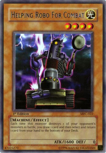 Helping Robo for Combat - MFC-022 Rare 1st Edition