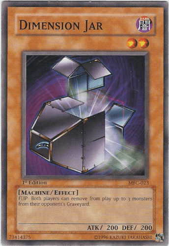 Dimension Jar - MFC-023 Common 1st Edition