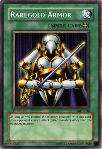 Raregold Armor - MFC-036 Common 1st Edition