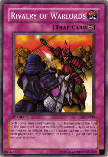 Rivalry of Warlords - MFC-048 Common 1st Edition