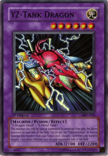 YZ-Tank Dragon - MFC-054 Super Rare Unlimited