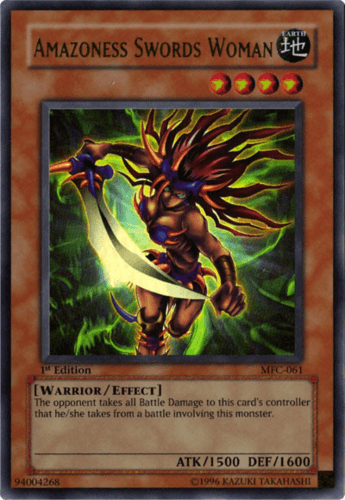 Amazoness Swords Woman - MFC-061 Ultra Rare Unlimited