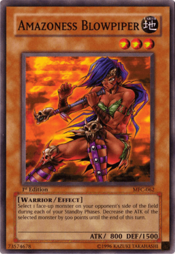 Amazoness Blowpiper - MFC-062 Common Unlimited