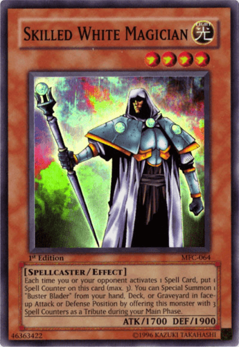 Skilled White Magician - MFC-064 Super Rare Unlimited