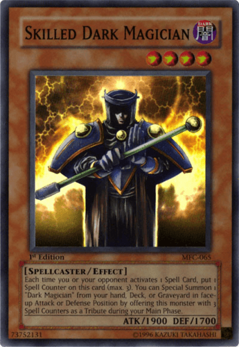 Skilled Dark Magician - MFC-065 Super Rare 1st Edition