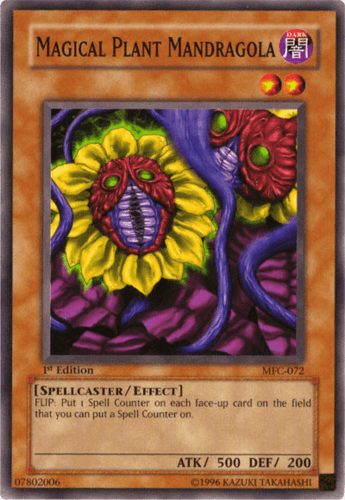 Magical Plant Mandragola - MFC-072 Common 1st Edition