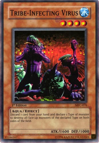 Tribe-Infecting Virus - MFC-076 Super Rare 1st Edition