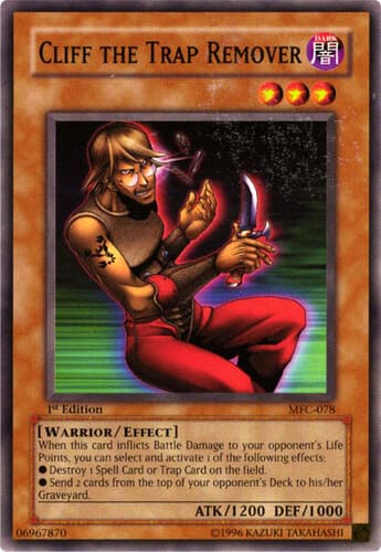Dark Scorpion - Cliff the Trap Remover - MFC-078 Common Unlimited