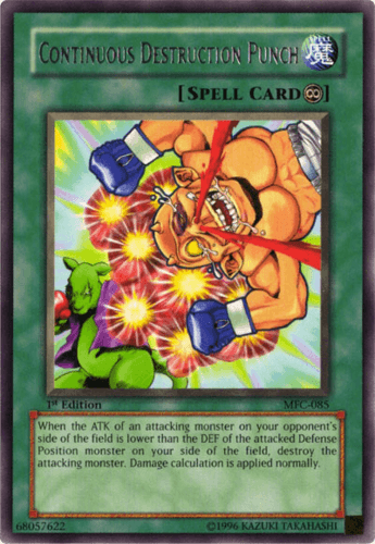 Continuous Destruction Punch - MFC-085 Rare Unlimited