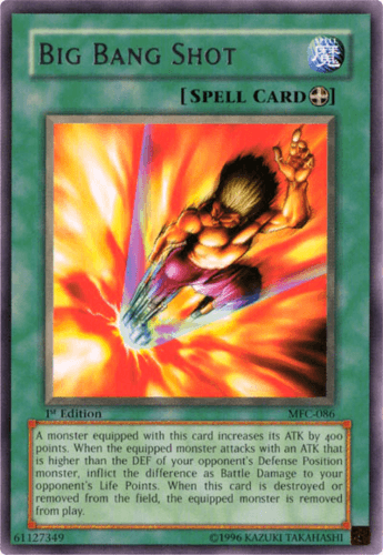 Big Bang Shot - MFC-086 Rare Unlimited