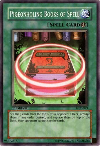 Spellbook Organization - MFC-093 Common 1st Edition