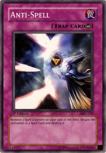 Anti-Spell - MFC-103 Common 1st Edition