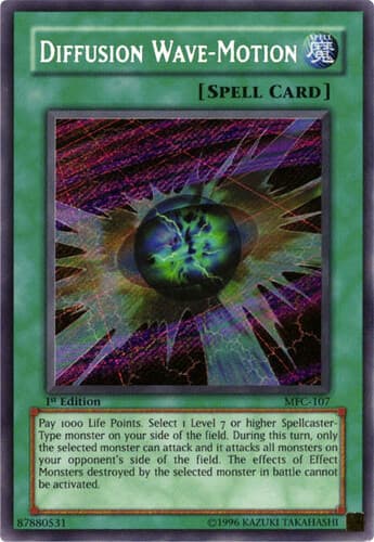 Diffusion Wave-Motion - MFC-107 Secret Rare Unlimited