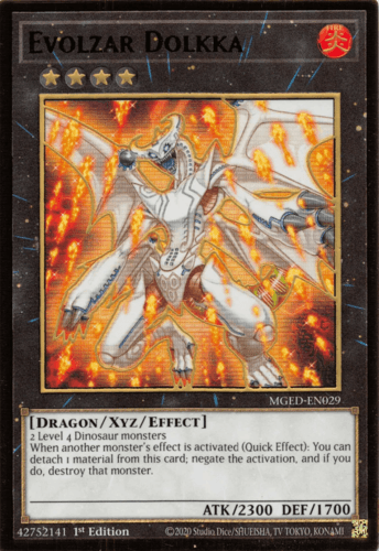 Evolzar Dolkka - MGED-EN029 Premium Gold Rare 1st Edition