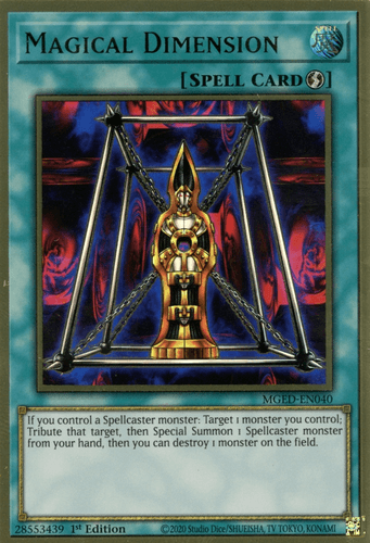 Magical Dimension - MGED-EN040 Premium Gold Rare 1st Edition