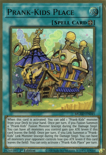 Prank-Kids Place - MGED-EN045 Premium Gold Rare 1st Edition