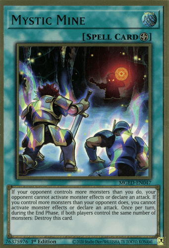 Mystic Mine - MGED-EN047 Premium Gold Rare 1st Edition