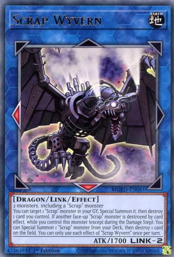 Scrap Wyvern - MGED-EN061 Rare 1st Edition