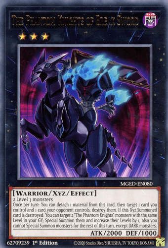 The Phantom Knights of Break Sword - MGED-EN080 Rare 1st Edition