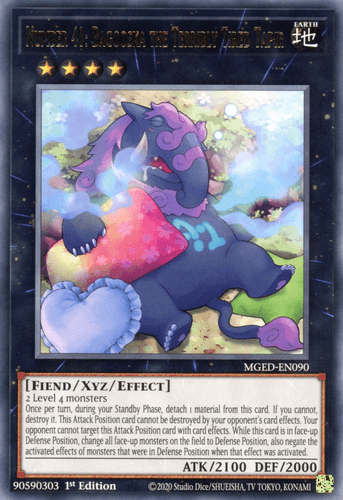 Number 41: Bagooska the Terribly Tired Tapir - MGED-EN090 Rare 1st Edition
