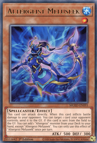 Altergeist Meluseek - MGED-EN093 Rare 1st Edition