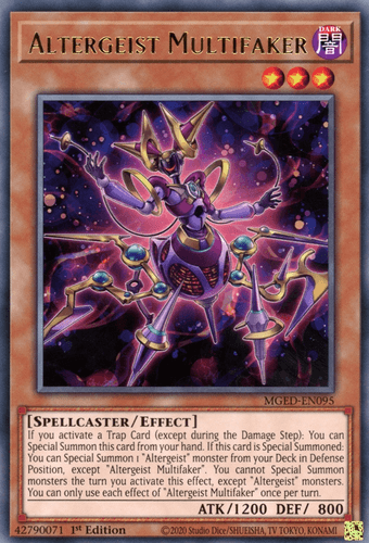 Altergeist Multifaker - MGED-EN095 Rare 1st Edition