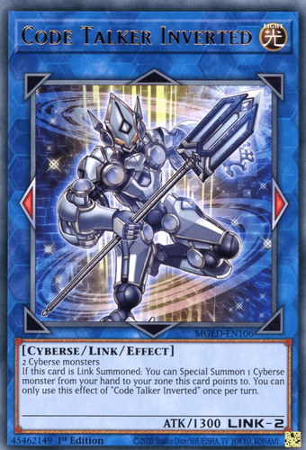Code Talker Inverted - MGED-EN106 Rare 1st Edition