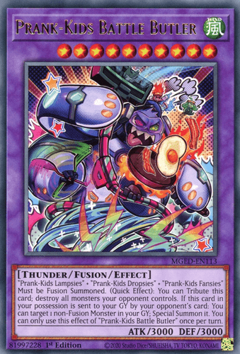 Prank-Kids Battle Butler - MGED-EN113 Rare 1st Edition