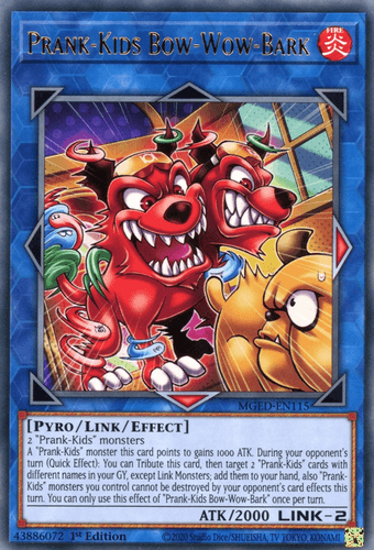 Prank-Kids Bow-Wow-Bark - MGED-EN115 Rare 1st Edition