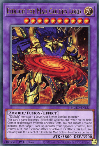 Eldlich the Mad Golden Lord - MGED-EN123 Rare 1st Edition