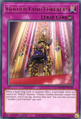 Golden Land Forever! - MGED-EN128 Rare 1st Edition