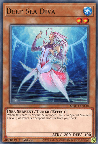 Deep Sea Diva - MGED-EN130 Rare 1st Edition