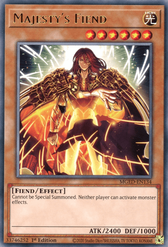 Majesty's Fiend - MGED-EN134 Rare 1st Edition