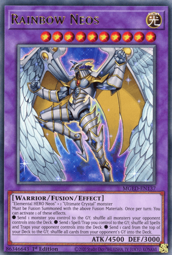 Rainbow Neos - MGED-EN137 Rare 1st Edition