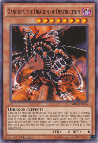 Gandora the Dragon of Destruction - MIL1-EN005 Common 1st Edition