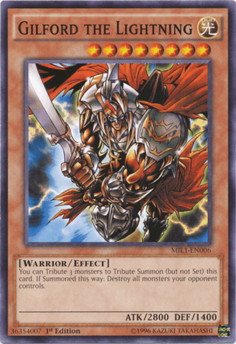 Gilford the Lightning - MIL1-EN006 Common 1st Edition