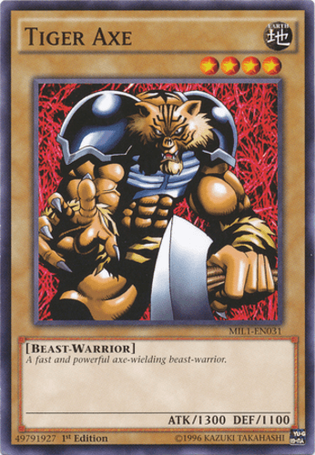 Tiger Axe - MIL1-EN031 Common 1st Edition