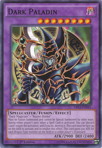 Dark Paladin - MIL1-EN041 Common 1st Edition