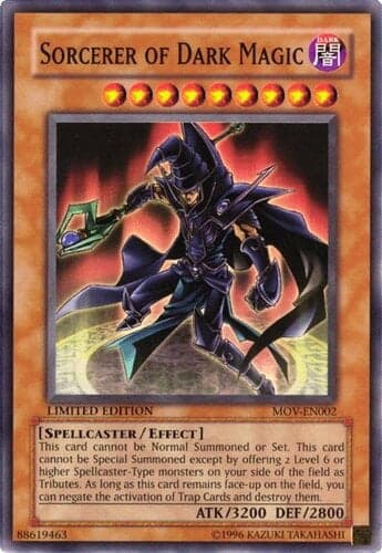 Sorcerer of Dark Magic - MOV-EN002 Common Limited Edition