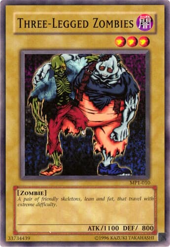Three-Legged Zombies - MP1-010 Common Limited Edition