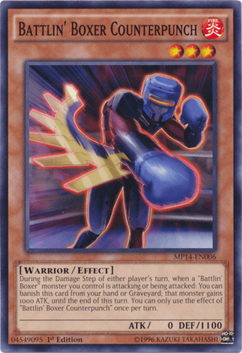 Battlin' Boxer Counterpunch - MP14-EN006 Common 1st Edition