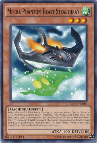 Mecha Phantom Beast Stealthray - MP14-EN010 Common Unlimited