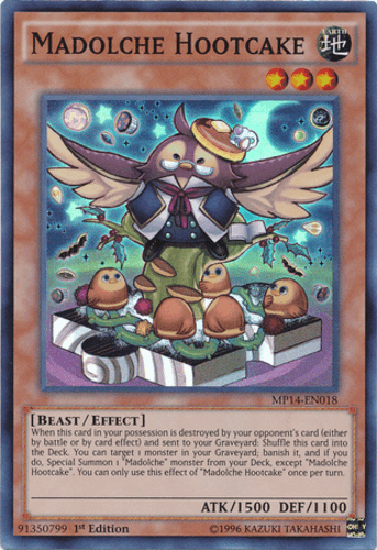 Madolche Hootcake - MP14-EN018 Super Rare Unlimited